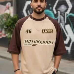 Down shoulder t-shirt| Mens wear